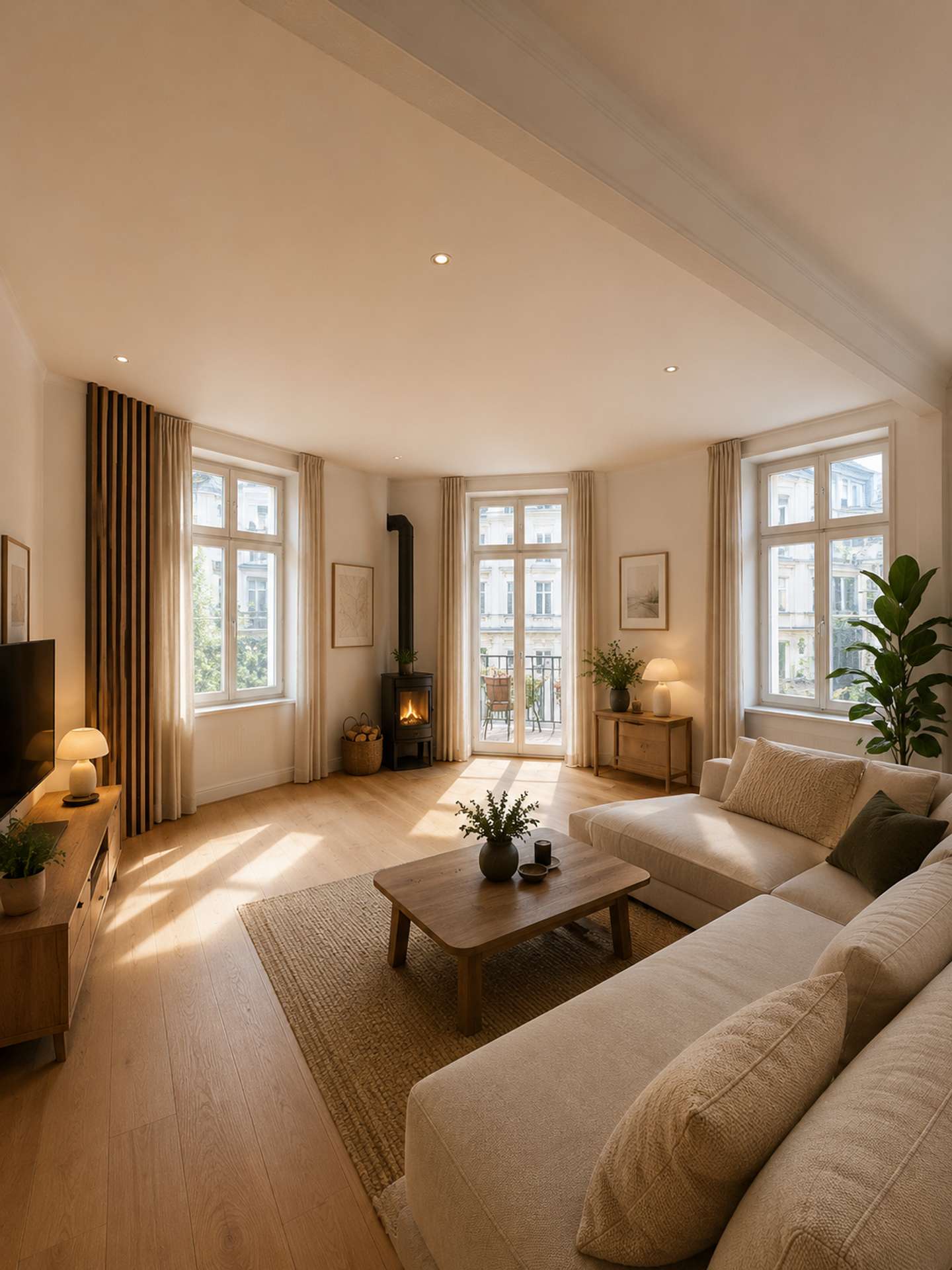 Wohnzimmer Beispiel eingericht